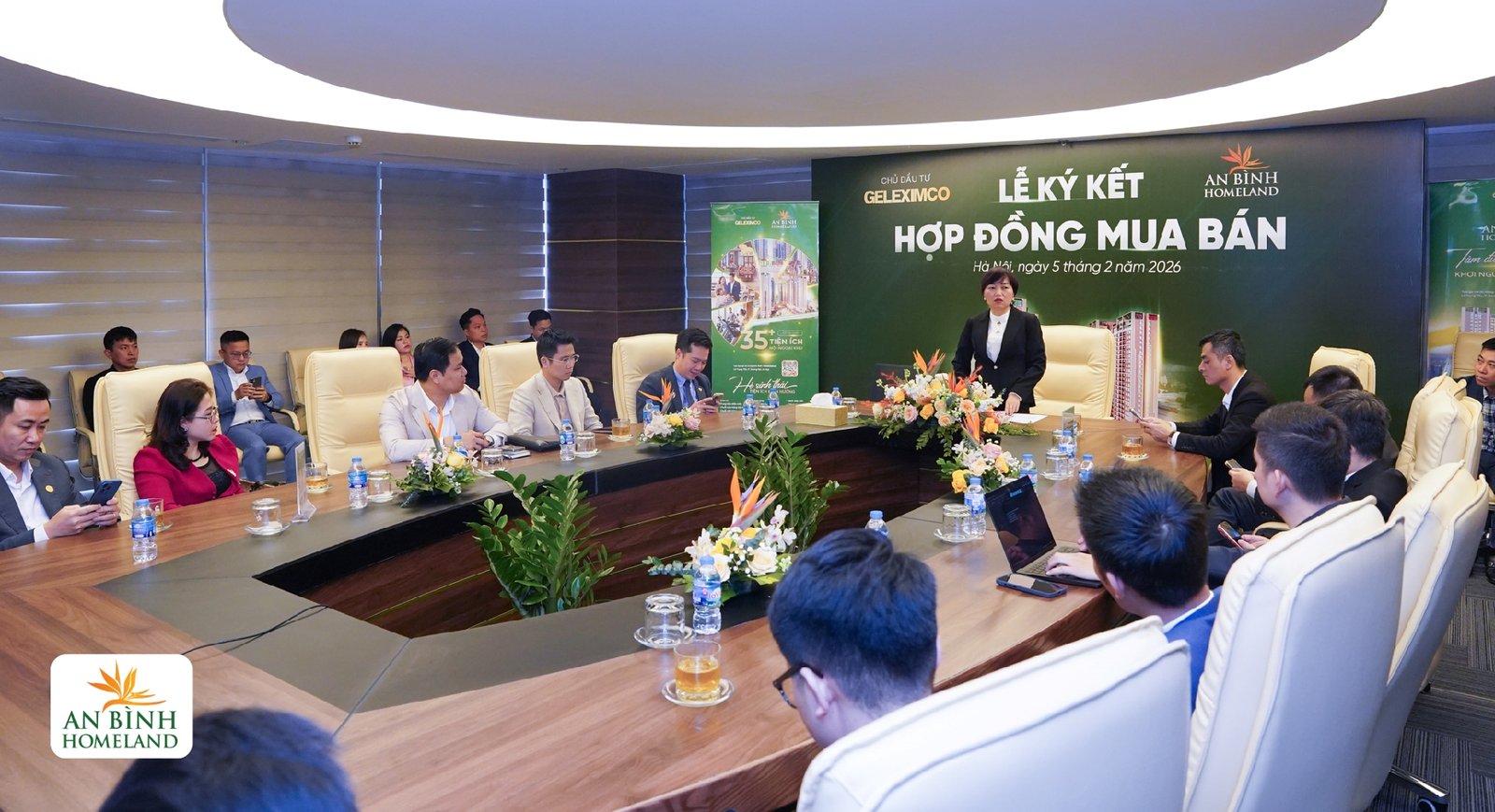 An Bình Homeland | Lễ ký kết hợp đồng mua bán